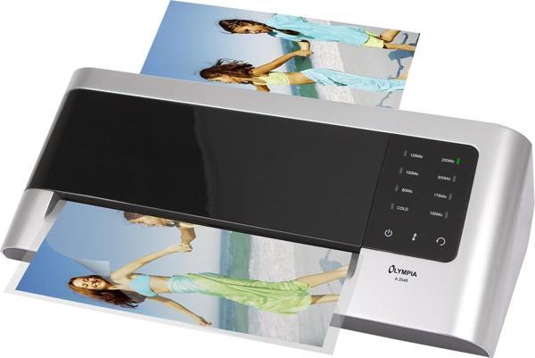 Olympia A2048 Profesyonel Laminasyon Makinesi (A4) + 15 PVC FİLMİ HEDİYE - Image 1