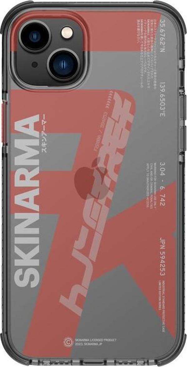 Skinarma iPhone 14 Plus Uyumlu Orjinal Lisanslı Kılıf Şeffaf Airbag Tasarımlı Raku Kapak - Image 1