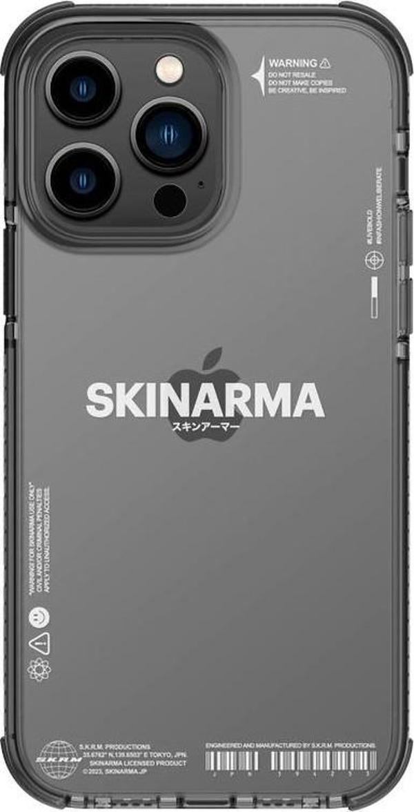 Skinarma iPhone 14 Pro Uyumlu Orjinal Lisanslı Kılıf Şeffaf Airbag Tasarımlı Iro Kapak - Image 1