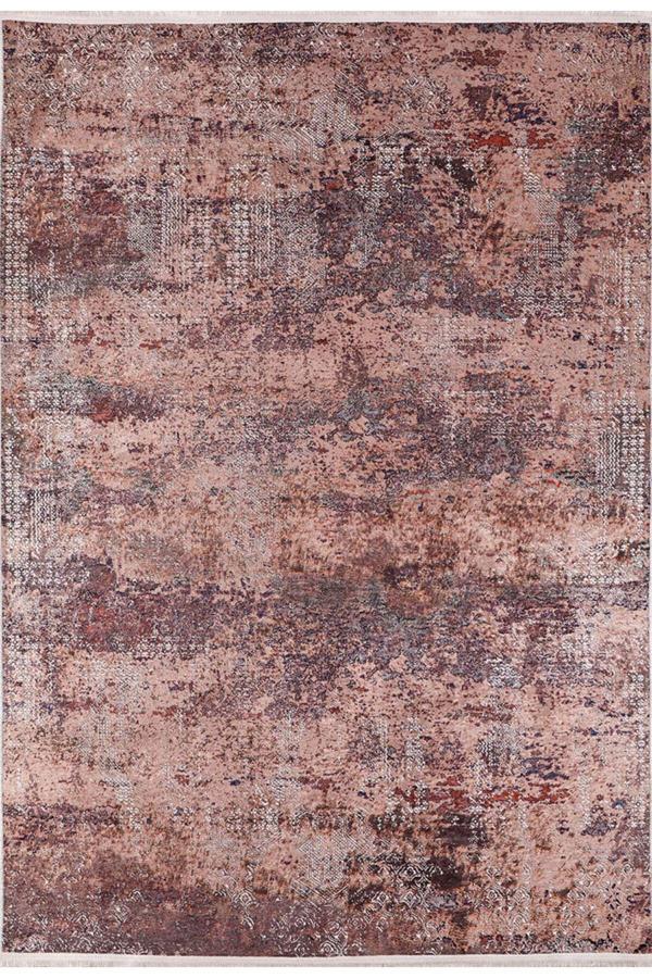 Halinet Habarovsk Kahverengi Modern Polyester Dijital Baskı Halı - Image 1