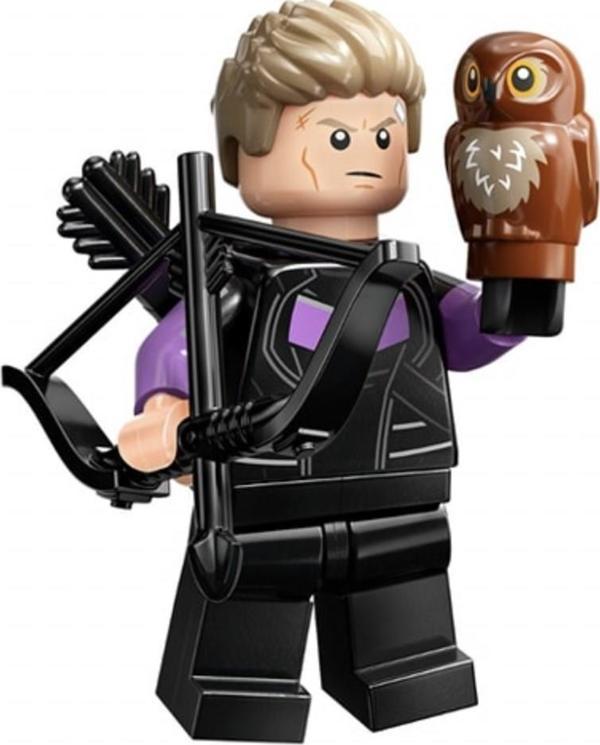 LEGO Minifigures 71039 Marvel Studios Series 2: 6.Hawkeye +5 Yaş (1 Parça) - Image 1
