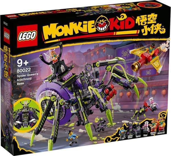 LEGO Monkie Kid 80022 Spider Queen's Arachnoid Base - Image 1
