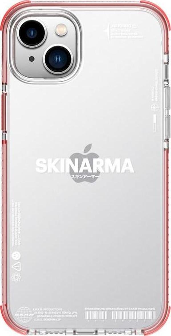 Skinarma iPhone 14 Uyumlu Orjinal Lisanslı Kılıf Şeffaf Airbag Tasarımlı Iro Kapak - Image 1