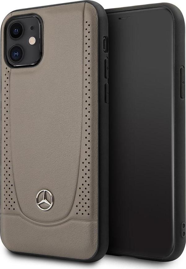 Mercedes Benz iPhone 11 Uyumlu Orjinal Lisanslı Kılıf Benz Urban Sert Deri Dizayn Kapak - Image 1