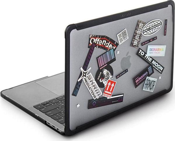 Skinarma Macbook 14.2 2021 A2442 Uyumlu Tablet Kılıf Henko Klipsli Kurulum Sticker Çıkartmalı Kapak - Image 1