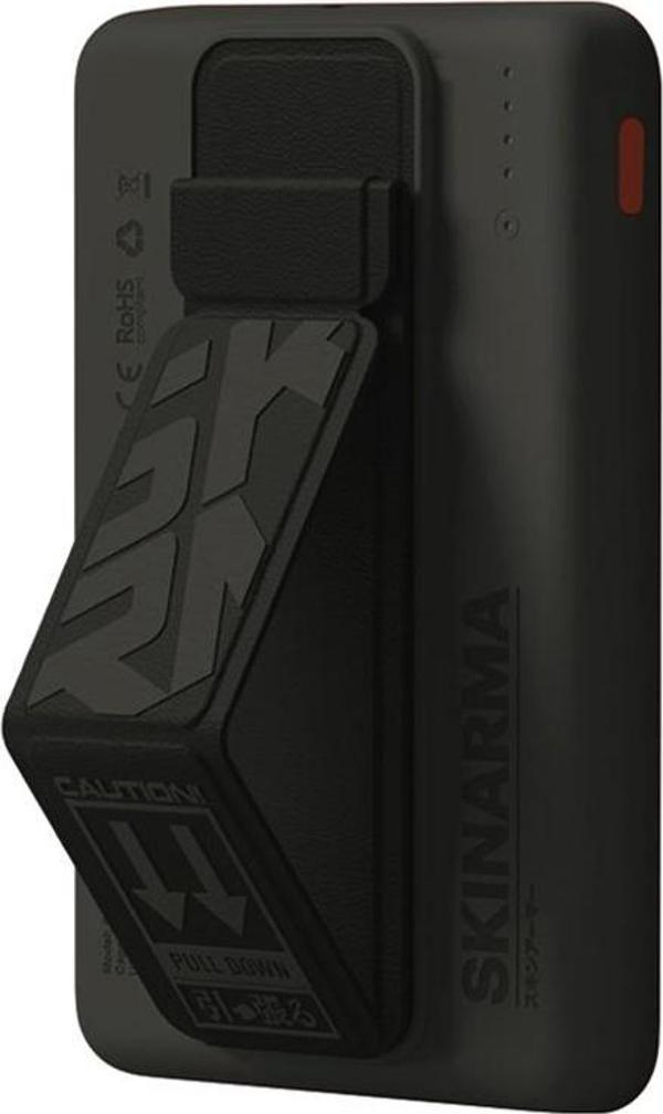 Skinarma Magsafe Powerbank Orijinal Spunk Wireless Şarj ve PD Hızlı Şarj Özellikli 15W 5000mAh Yeşil - Image 1
