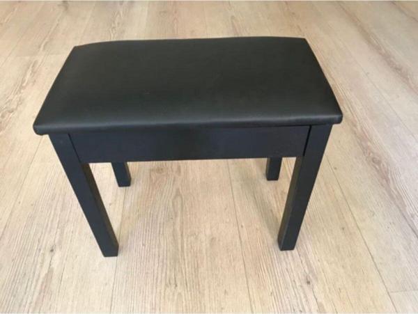 CREMONIA Ptcbk Sandıklı Piyano Taburesi Siyah - Image 1