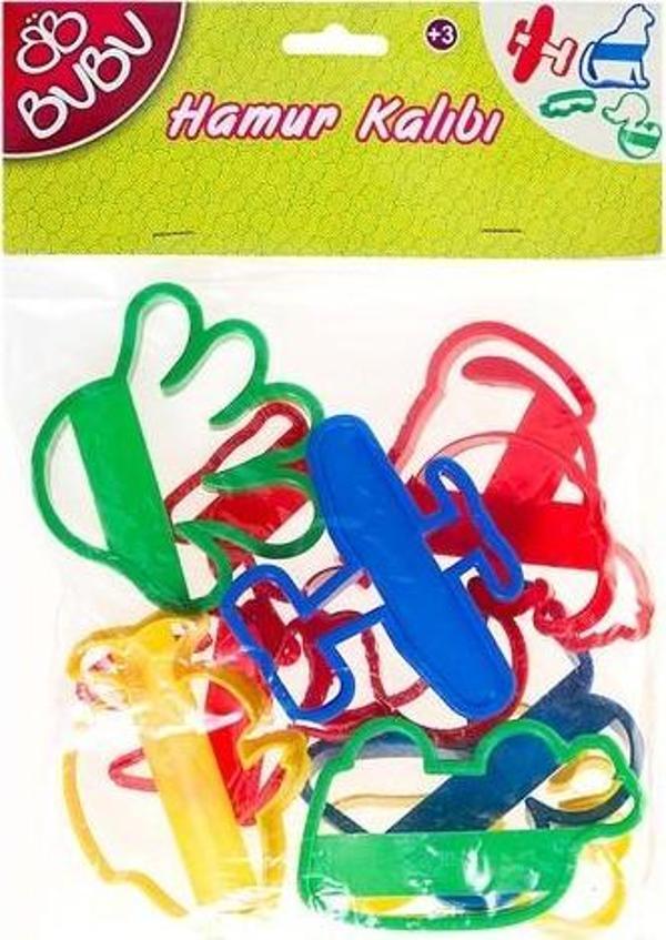 Bu-Bu Bubu00001 Oyun Hamur Kalıbı 10 Parça - Image 1