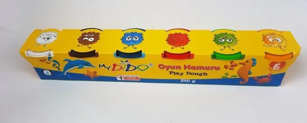 Südor My Dido Oyun Hamuru Mini Dough 6 Renk 240 Gram - Image 1