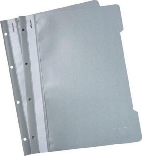 Esselte A4 Telli Dosya Plastik Gri Slt-4199 (50 Li Paket) - Image 1