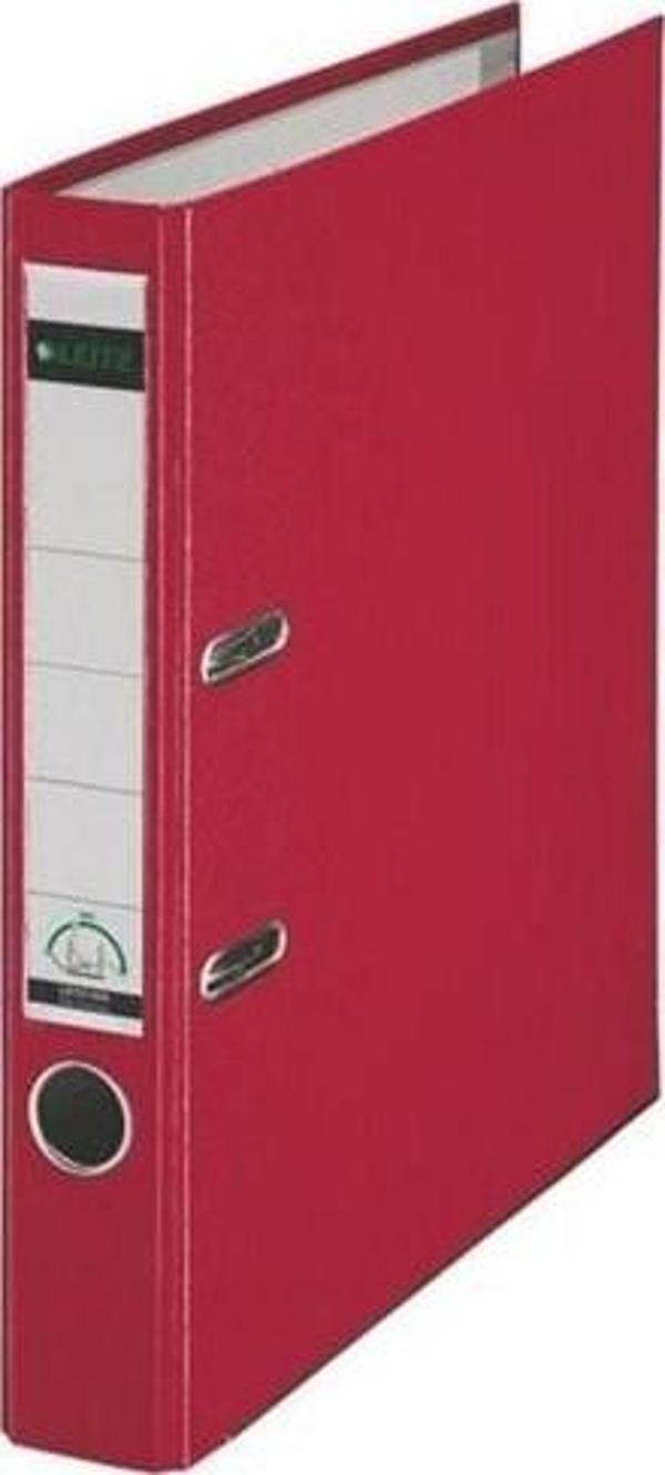 Leitz 1015 Plastik Klasör Dar Açık Kırmızı 1015102001 - Image 1