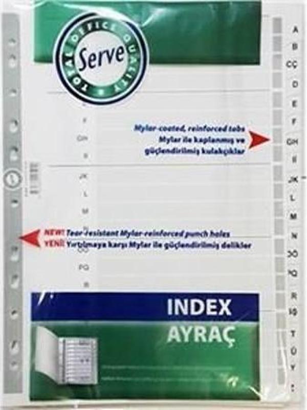 Serve Sv-5328 Karton Seperatör A-Z Alfabetik - Image 1
