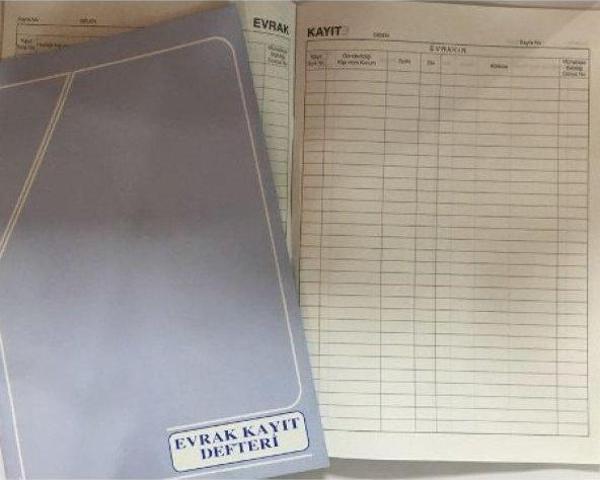 Cem Giden Evrak Kayıt Defteri Karton Kapak Cem041 - Image 1