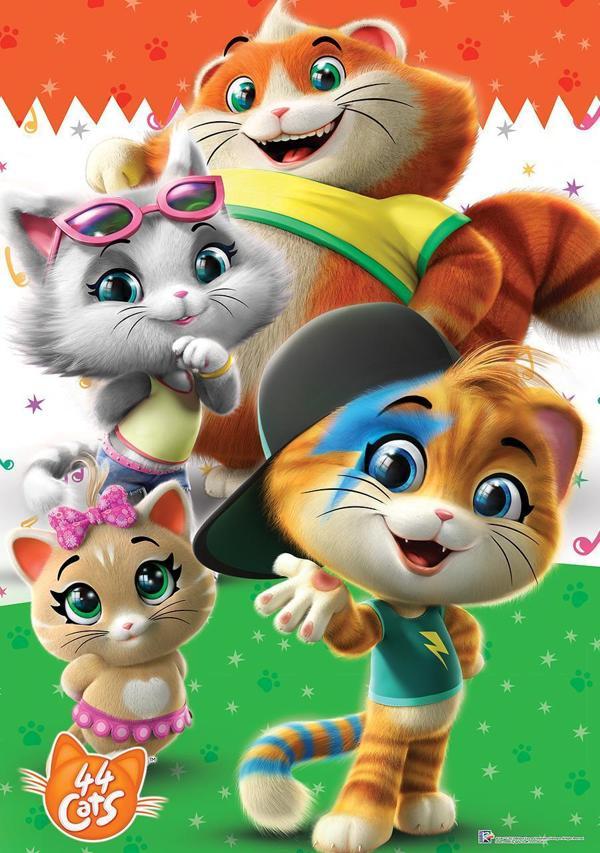 Ks Games 44 Cats Puzzle 50 Parça Cat709 - Image 1