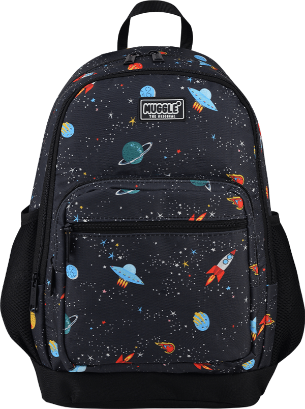 Muggle Okul Sırt Çantası Ot-Galaxy Siyah Mu-0402 - Image 1