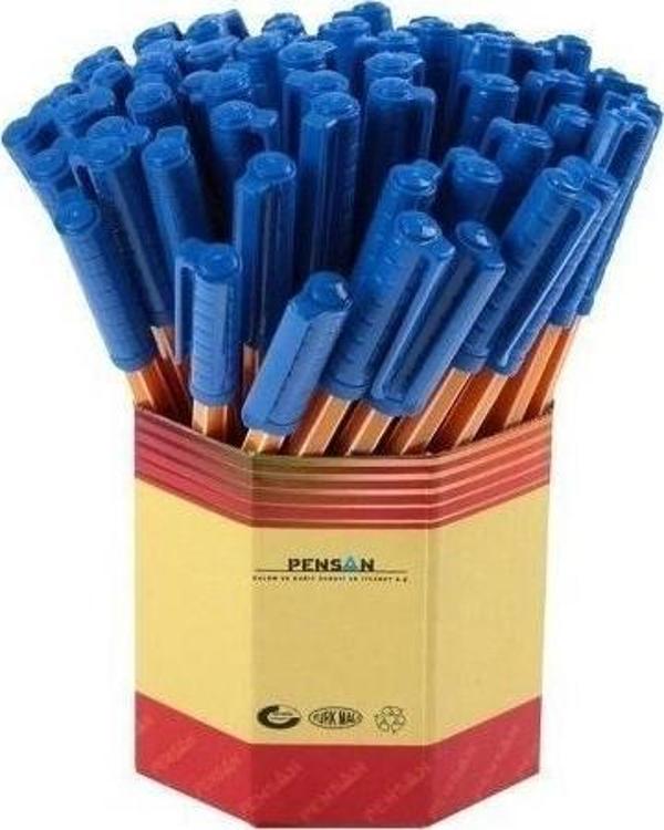 Pensan 1010 Ofis Pen Tükenmez Kalem 1,0 Mm Mavi 60 Lı (1 Paket 60 Adet) - Image 1