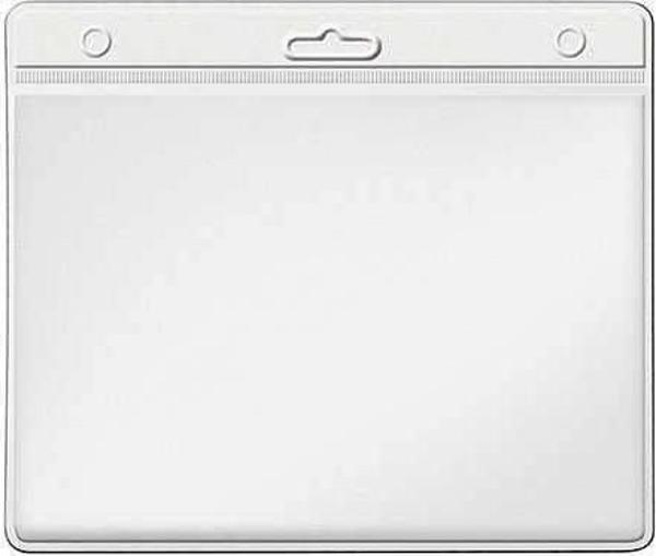Persona 306 Yaka Kartı Poşeti 11,7 X 11 Cm Şeffaf 100 Lü (1 Paket 100 Adet) - Image 1