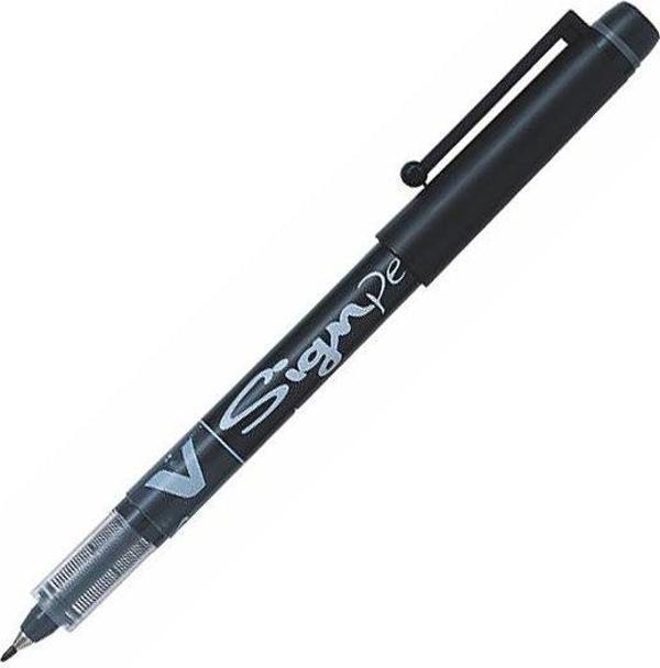 Pilot Roller Kalem Signo Pen İmza Kalemi Siyah Sw-Vsp-B (12 Li Kutu) - Image 1