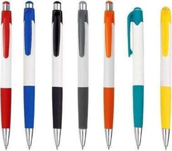 Aihao 505 Tükenmez Kalem Karışık Renkler Ah-505Bm 50 Li (1 Paket 50 Adet) - Image 1