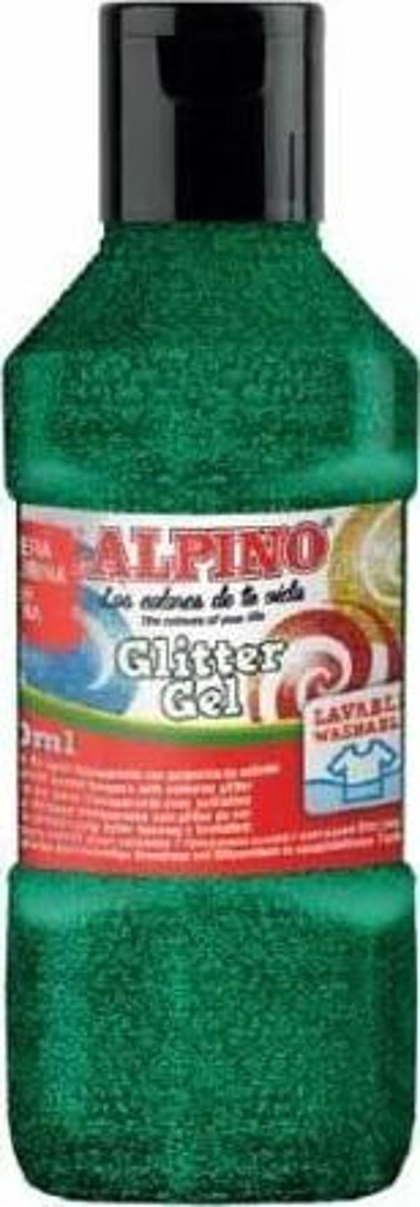 Alpino Suluboya 250 Ml Simli Yeşil Dm-50 - Image 1