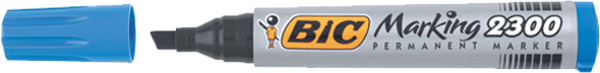 Bic Markör Kesik Uç Kalem Mavi 2300 820925 (1 Paket 12 Adet) - Image 1