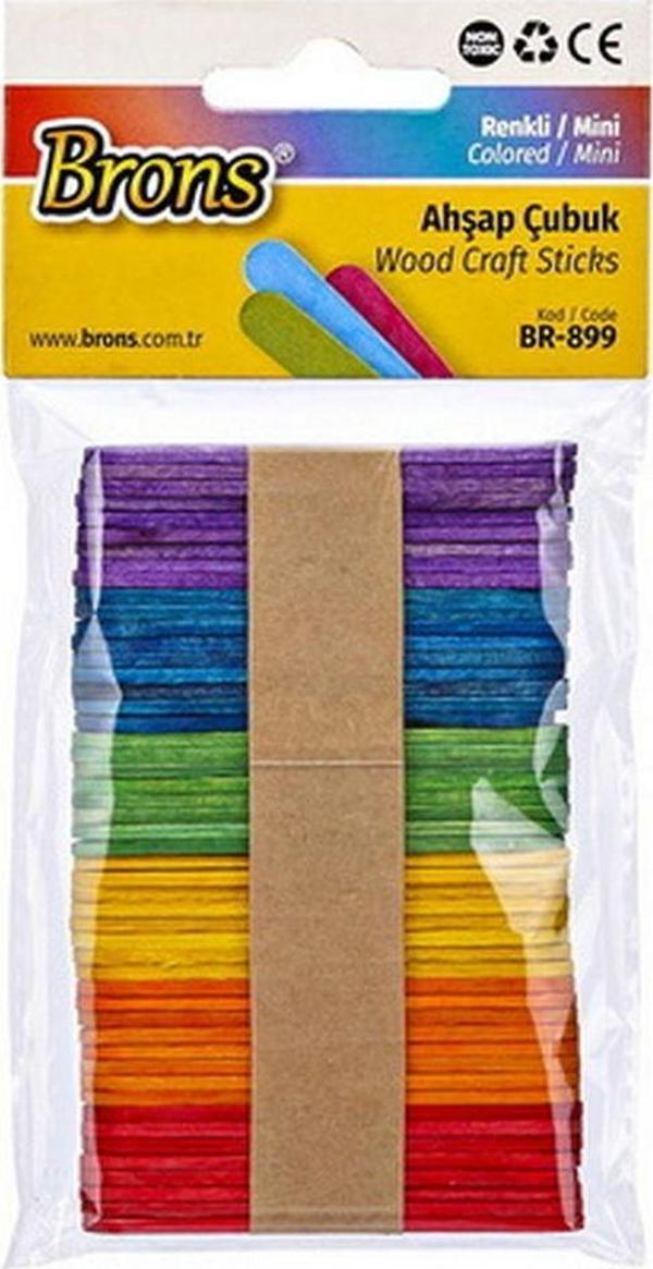 Brons Ahşap Çubuk Renkli Mini Br-899 - Image 1
