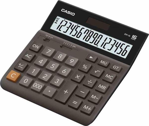 Casio 16 Hane Masa Üstü Hesap Makinesi DH-16 - Image 1