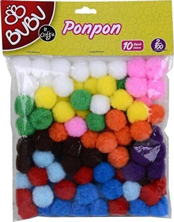 Bu-Bu Pon Pon 2 Cm 100 Lü Karma 00109 - Image 1