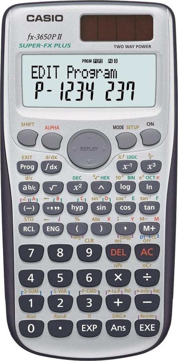 Casio Bilimsel Fonksiyonlu Hesap Makinesi FX-3650P II - Image 1