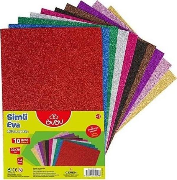 Bu-Bu Simli Eva 20X30Cm 10 Renk Bubu-Ev0037 - Image 1