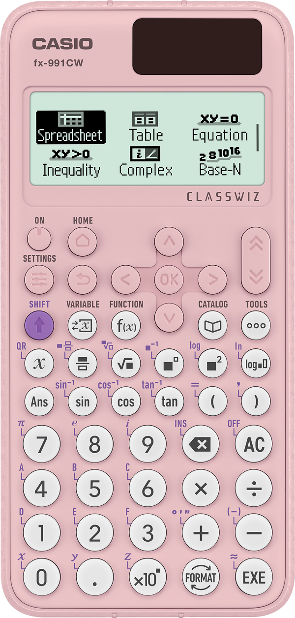 Casio Fx-991Cw-W-Dt Classwiz Pembe Bilimsel Fonksiyonlu Hesap Makinesi - Image 1