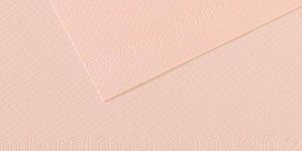 Canson Dokulu Fon Kartonu 50X65 Cm 160 Gr 103 Dawn Pink 25 Li (1 Paket 25 Adet) - Image 1