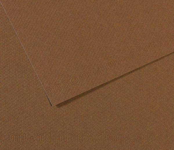 Canson Dokulu Fon Kartonu 50X65 Cm 160 Gr 133 Sepia 25 Li (1 Paket 25 Adet) - Image 1
