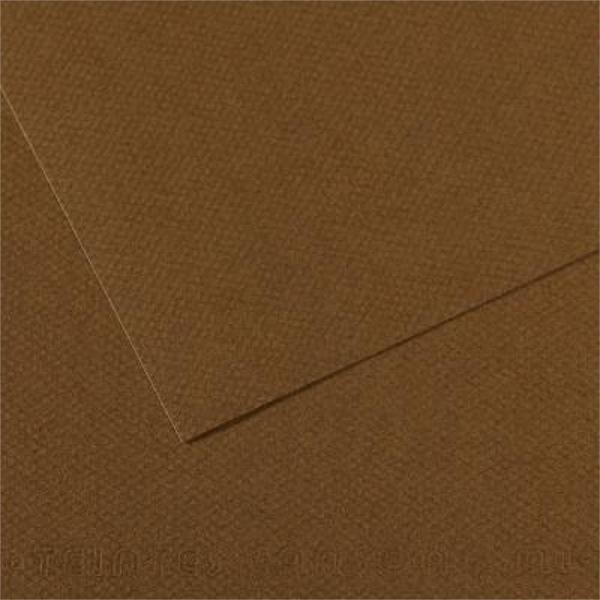 Canson Dokulu Fon Kartonu 50X65 Cm 160 Gr 501 Dark Brown 25 Li (1 Paket 25 Adet) - Image 1
