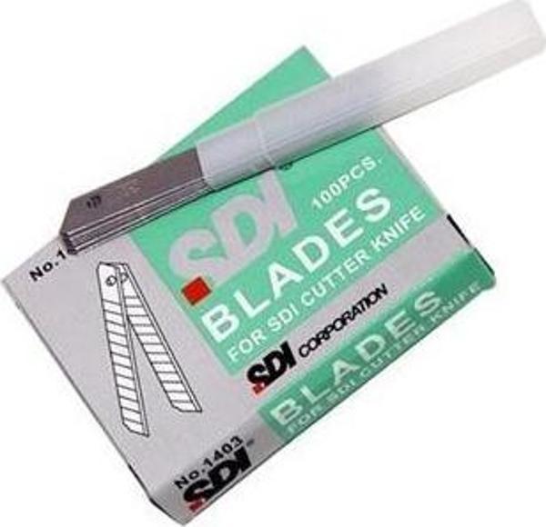 Esmo Sdi 1404 Maket Bıçağı Yedeği Geniş 100 Lü (1 Paket 100 Adet) - Image 1