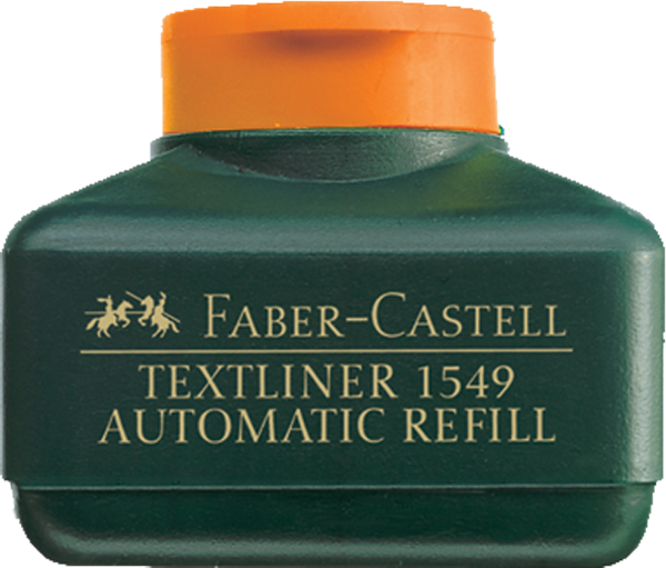 Faber-Castell Fosforlu Kalem Mürekkebi Turuncu 5150154915000 - Image 1