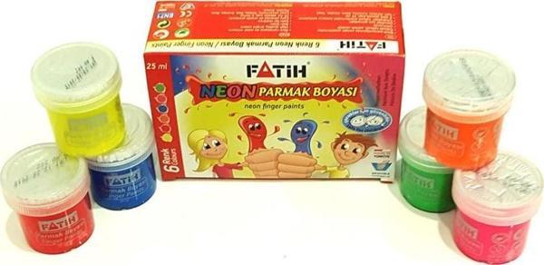Fatih Neon Parmak Boyası 6 Renk Fa50002Fb6S - Image 1