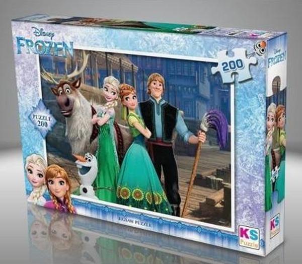 Ks Games Puzzle Frozen 200 Parça Frz.113 - Image 1