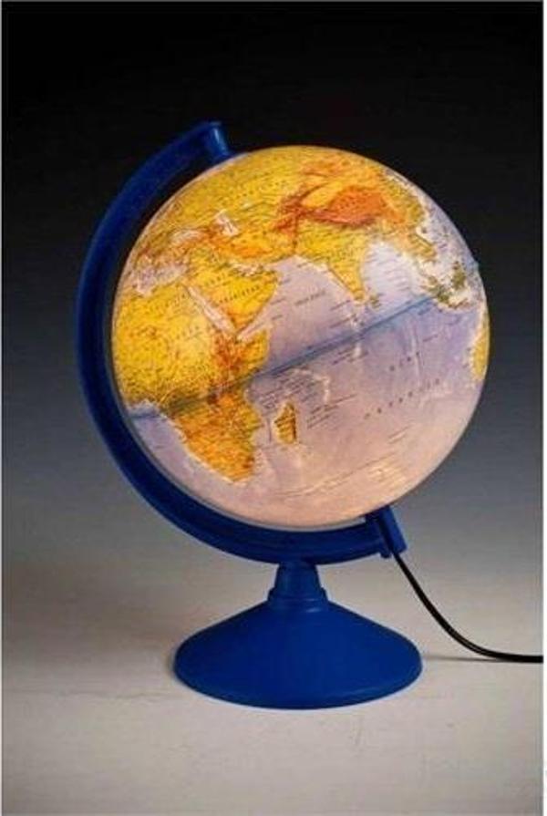 Gürbüz Işıklı Küre Fiziki + Siyasi 26 Cm 41261 - Image 1