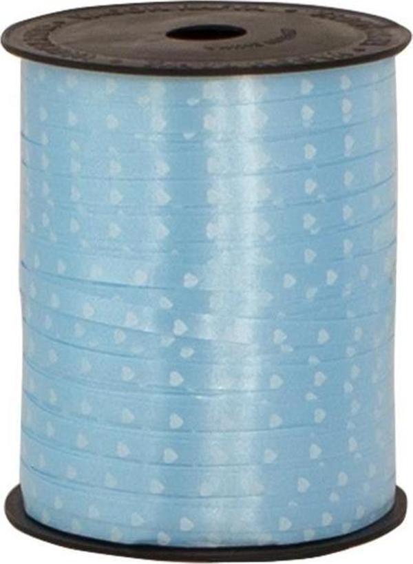 Helvacıoğlu Vagon Rabant (Rafya) 5 Mm X 200 Metre Kalpli Mavi 4055 (2 Li Paket) - Image 1