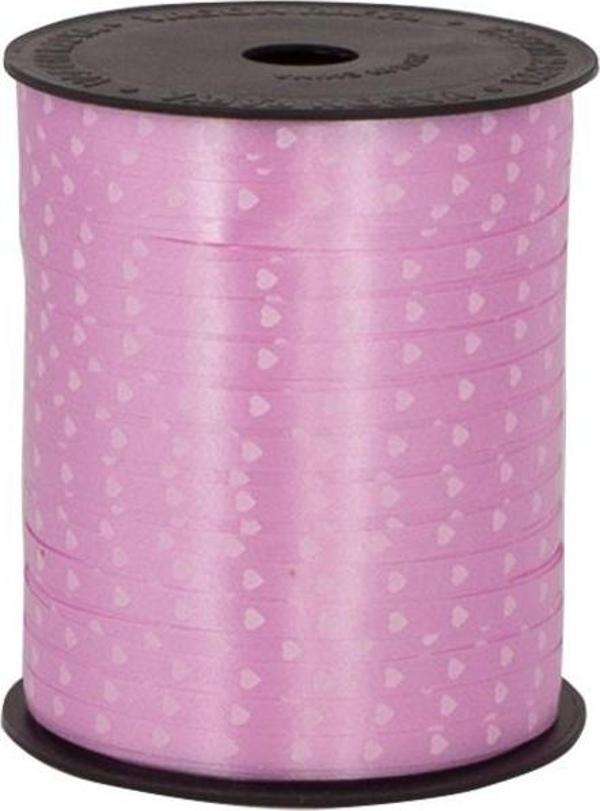 Helvacıoğlu Vagon Rabant (Rafya) 5 Mm X 200 Metre Kalpli Pembe 4056 (2 Li Paket) - Image 1
