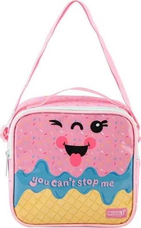 Muggle Beslenme Çantası Pink Ice Cream Pembe Mu-8690 - Image 1
