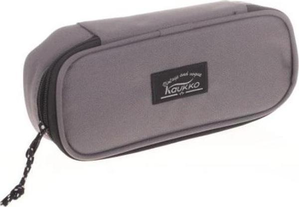Kaukko Kalem Çantası Özel Tek Bölmeli Gri 10X22X5Cm K2364 - Image 1