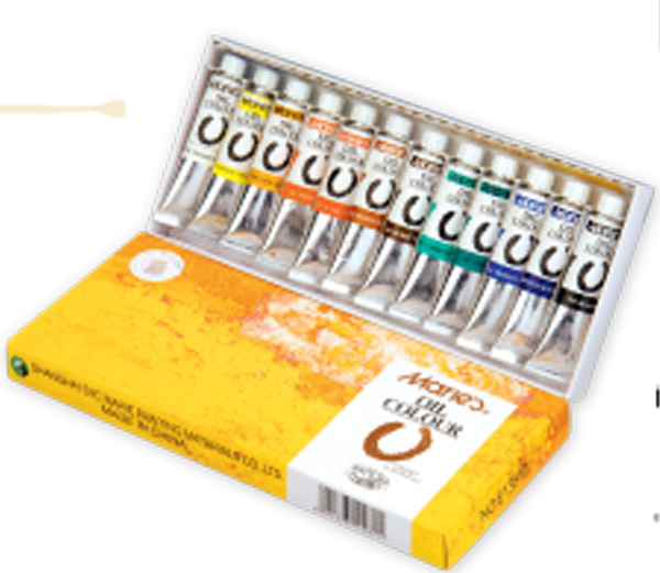 Maries Yağlı Boya 12 Renk 12 Ml. E1381 MRMAR0001 - Image 1