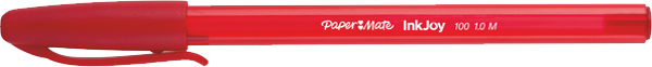 Papermate Inkjoy 100 Tükenmez Kalem M. Kırmızı 50 Li S0957140 (1 Paket 50 Adet) - Image 1