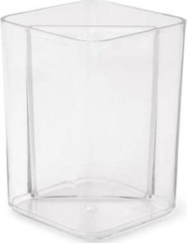 Mas 490 Kristal Kübik Masa Kalemlik Şeffaf - Image 1