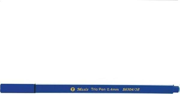 Masis Keçe Uç Kalem Koyu Mavi 10 Lu S6504-16 (1 Paket 10 Adet) - Image 1