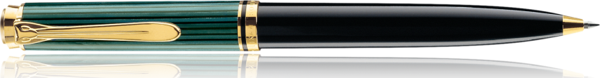 Pelikan K300 Tükenmez Kalem 14 Ayar Altın Kaplama Yeşil-Siyah Pel-K300Y - Image 1