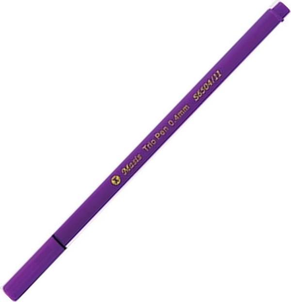 Masis Keçe Uç Kalem Mor 10 Lu S6504-10 (1 Paket 10 Adet) - Image 1