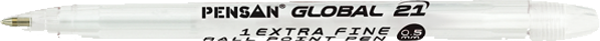 Pensan Global Tükenmez Kalem 0,5 Mm Siyah 12 Li (1 Paket 12 Adet) - Image 1